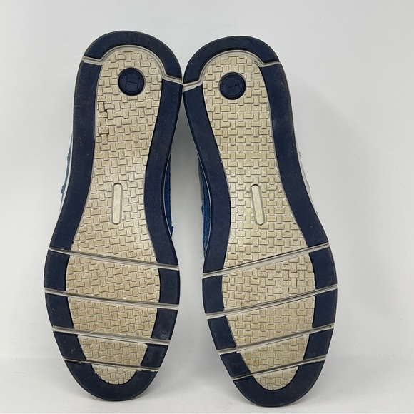 Cole Haan Boat Shoes Mens 9 M Blue Leather Slip On Casual Deck Nautical C12359 main image 12